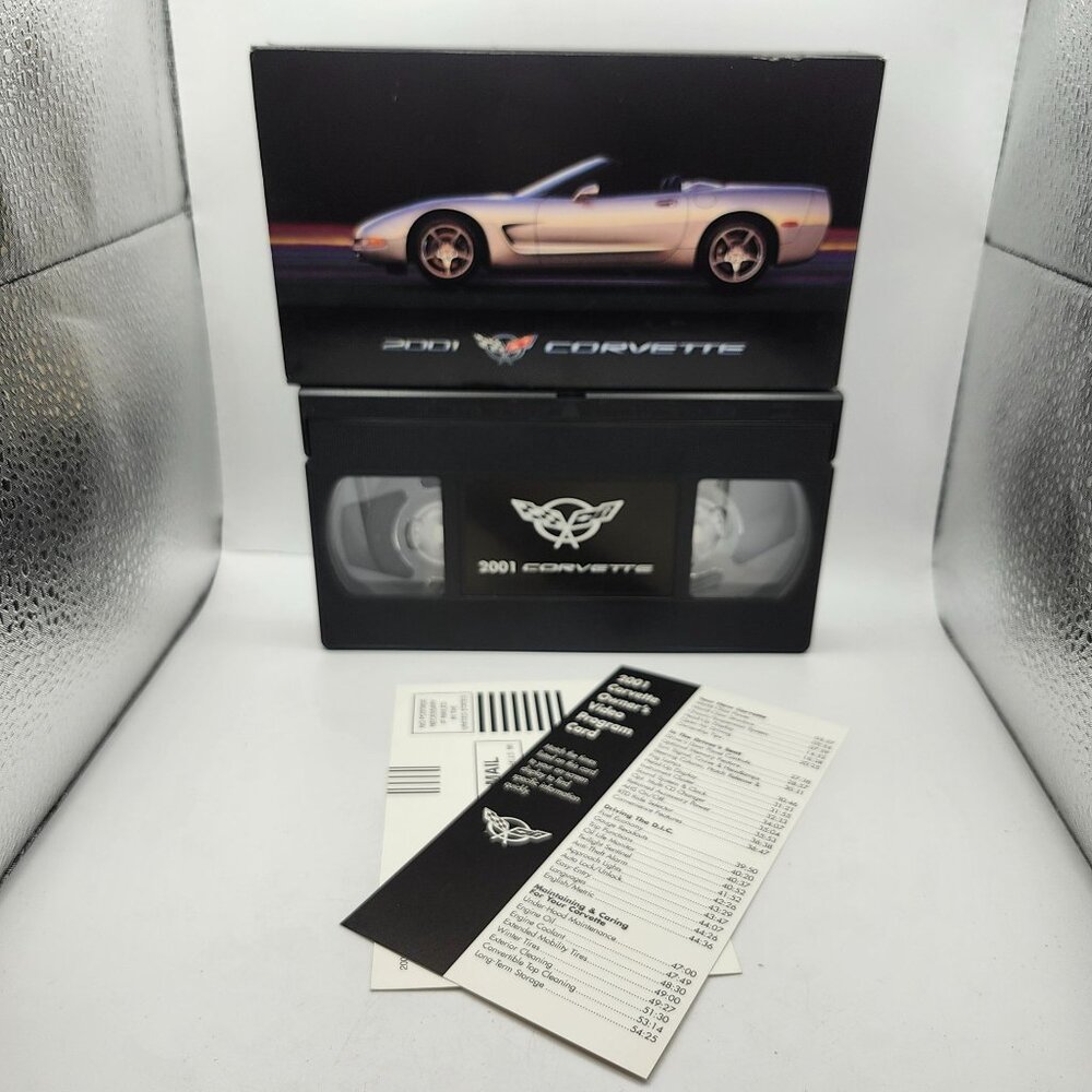 2001 Corvette Owners GM VHS Video Program With Inserts - Picture 2 of 7
